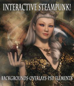 Interactive Steampunk Backgrounds