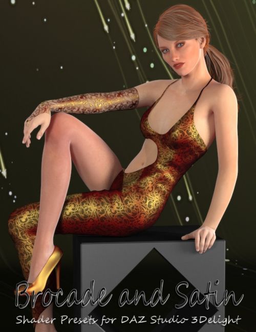 Click here to see preview images for "DG Brocade and Satin Shaders 3Delight" DG Brocade and Satin Shaders 3Delight
