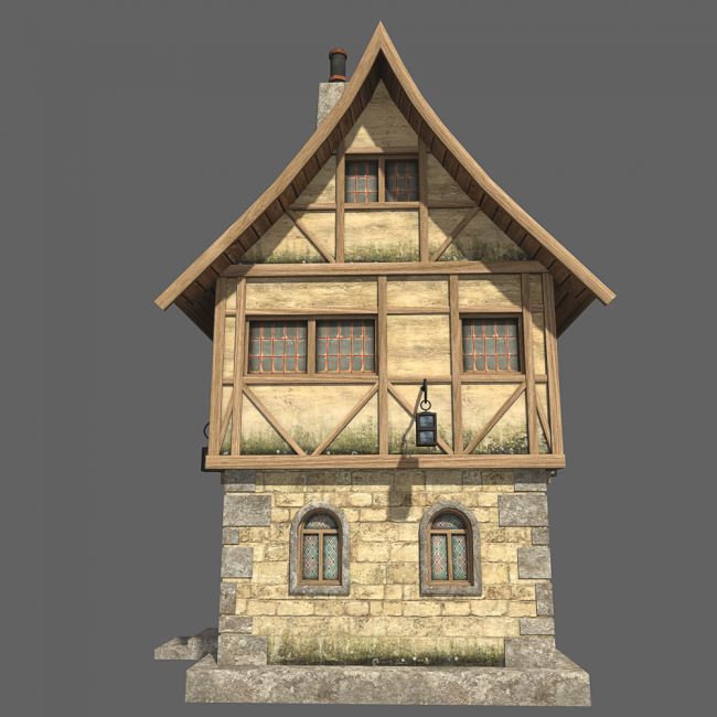 Cozy house 1 | 3d Models for Daz Studio and Poser