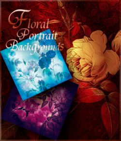 Floral Portrait Backgrounds