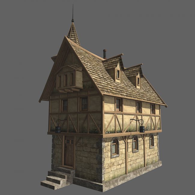 Cozy house 2 | 3d Models for Daz Studio and Poser