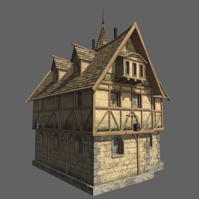 Cozy house 2 | 3d Models for Daz Studio and Poser