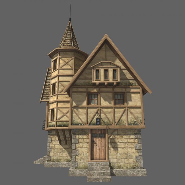 Cozy house 2 | 3d Models for Daz Studio and Poser