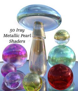 Iray Metallic Pearl Shaders