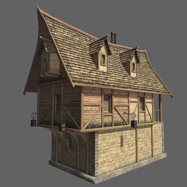 Cozy house 3 | 3d Models for Daz Studio and Poser