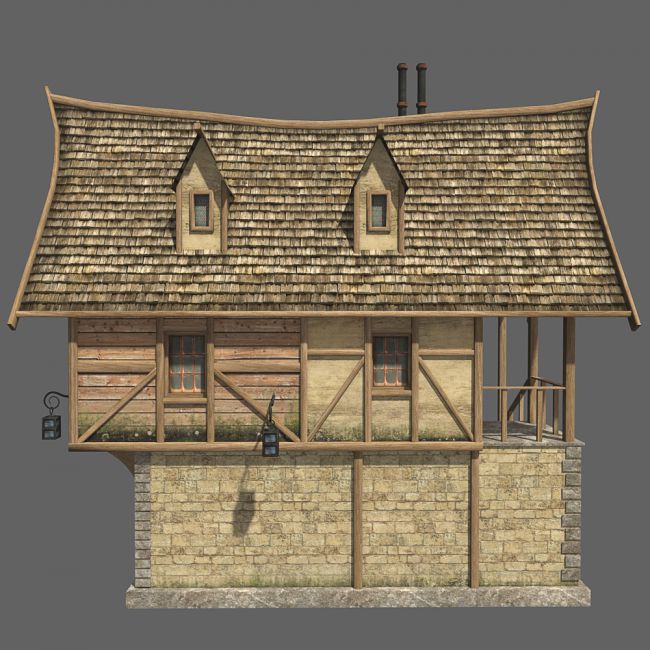 Cozy house 3 | 3d Models for Daz Studio and Poser