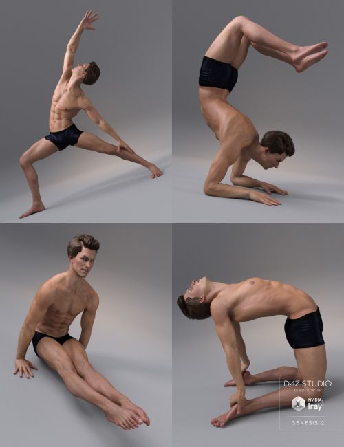 Dynamic Pose Study - Leonardo Prekratić - Drawings & Illustration, People &  Figures, Male Form, Nude & Semi-Nude - ArtPal
