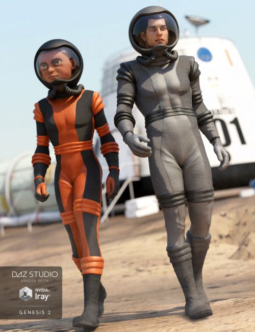 vintage space suit sci fi