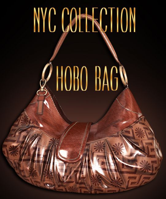 Click here to see preview images for "NYC Couture: Hobo Bag" NYC Couture: Hobo Bag