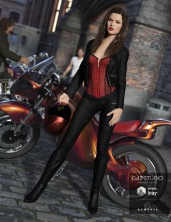 Vigilante Outfit for Genesis 3 Female(s)