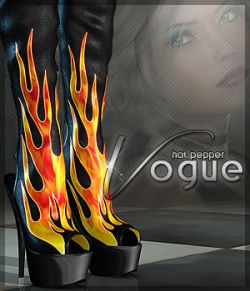 Vogue for Hot Pepper Boots