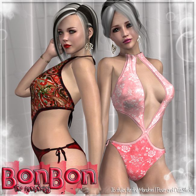 Click here to see preview images for "BonBon for Monokini" BonBon for Monokini