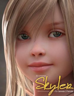 Skyler Character and Hair for Genesis 2 Female(s)