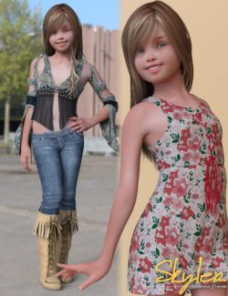 Skyler for Genesis 3 Female(s) Bundle