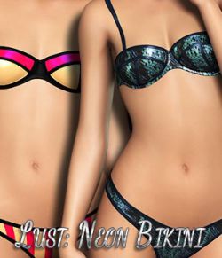 LUST- Neon Bikini Swimsuit for G2