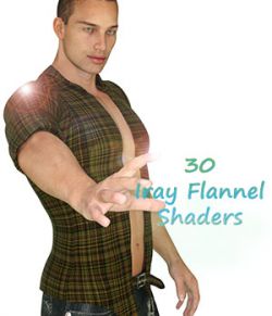 Iray Flannel Shaders