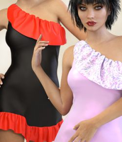 Summer Dress for Genesis 3 Female