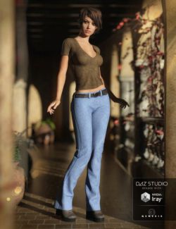 FM Tank-top & Panties Pack for Genesis 3 Female(s)