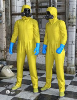 Hazmat Suit for Genesis 2 Male(s)