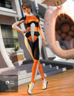 Sci-Fi Bodysuit for Genesis 3 Female(s)