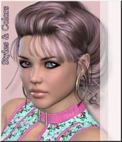 AM: Lovely- 50 Colors and 10 Styles for Pinque-Curls