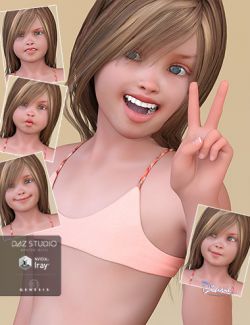 Adorbs Expressions for Skyler and Genesis 3 Female(s)