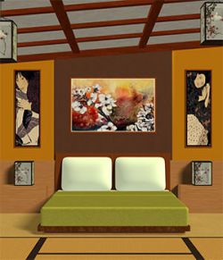 Asian-Styled Bedroom