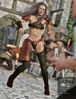 Battle Driven Outfit for Genesis 3 Female(s)