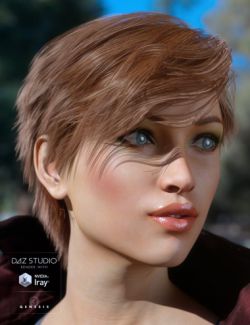 Force Hair for Genesis 3 Female(s)