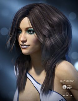 Kara Hair for Genesis 3 Female(s)