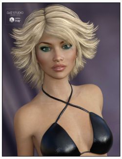 Tammy Hair for Genesis 3 Female(s), Genesis 2 Female(s) and Victoria 4