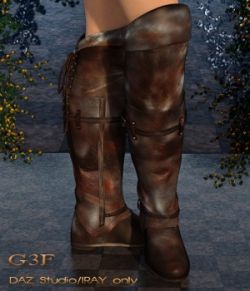 Laced Fantasy Boots G3F