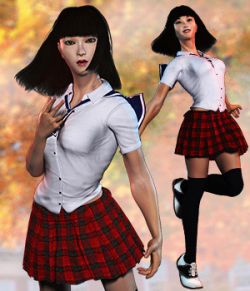 S1M Scarlet: School Girl