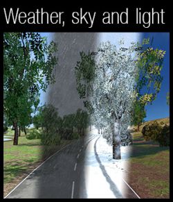 Weather, light and sky system