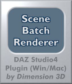 Batch Renderer for DAZ Studio