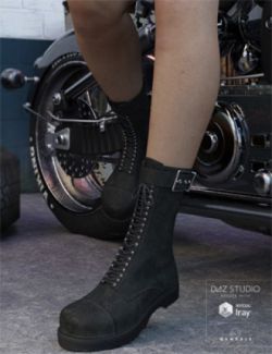 Rider Boots for Genesis 3 Female(s)