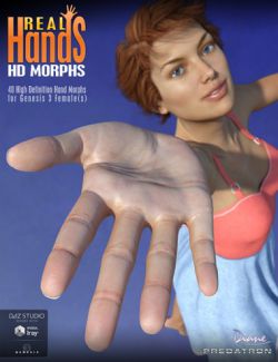 Real Hands HD for Genesis 3 Female(s)