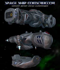 Space Ship Constructor Drop Ship
