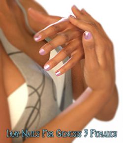 Iray Nails For Genesis 3 Females