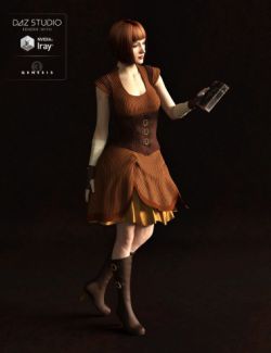 Ernestine Outfit for Genesis 3 Female(s)