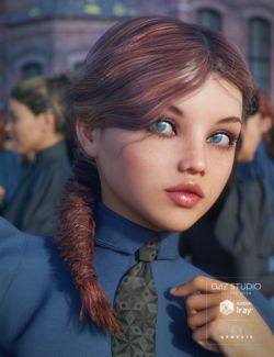 Eclectic Hair for Genesis 3 Female(s)