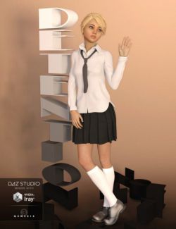 Detention Outfit for Genesis 3 Female(s)