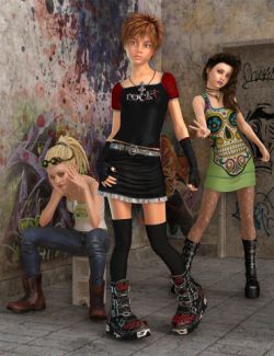 Capsces Goth Punk Teen Josie 7