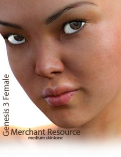 Genesis 3 Female Merchant Resource - Medium Skin Tone