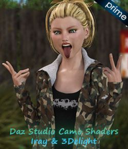 FB Camouflage Shaders For Daz Studio (Merchant Resource)