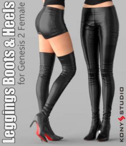 Leggings Boots & Heels for G2F