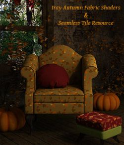 Iray Autumn Fabric Shaders And Seamless Tiles- Merchant Resource