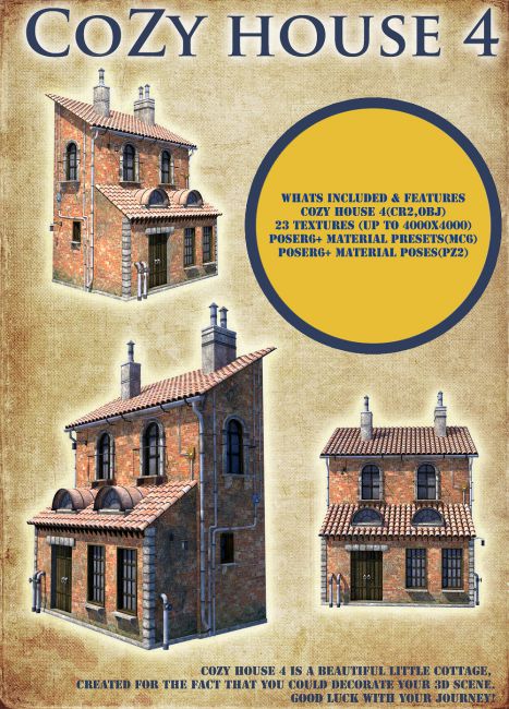 Click here to see preview images for "Cozy house 4" Cozy house 4