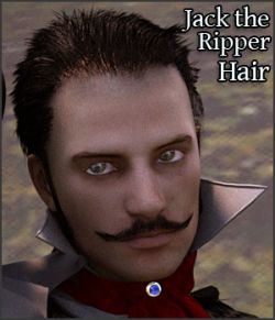 Jack The Ripper Hat, Hair & Mustache G2M