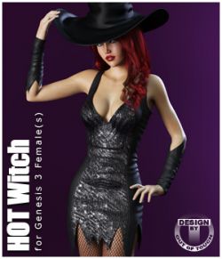 HOT Witch for Genesis 3 Female(s)